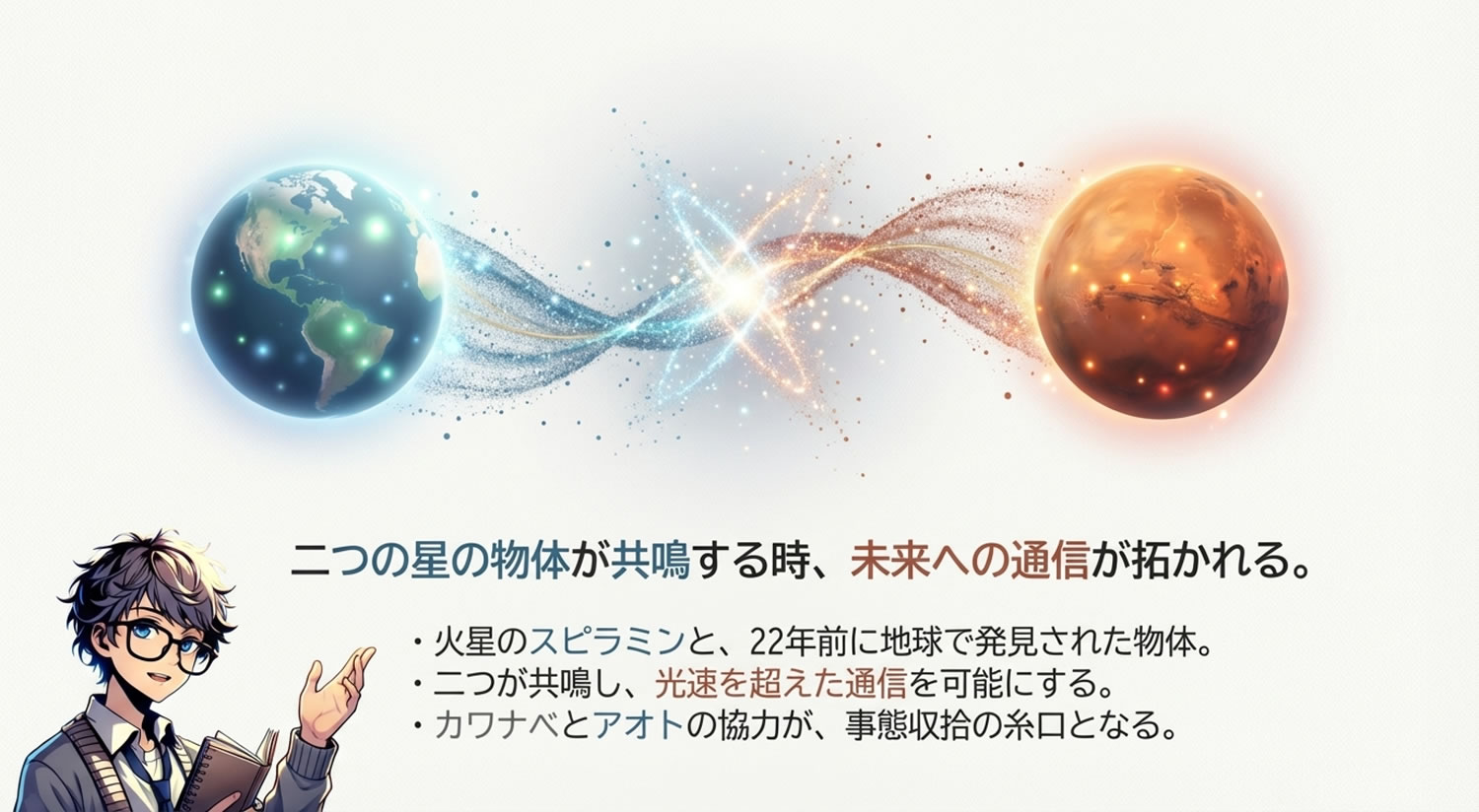 物体の驚くべき機能と事態の収拾