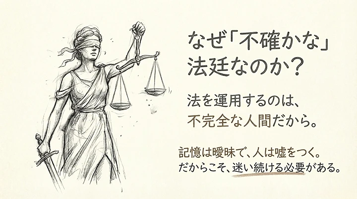 なぜ「不確かな」法廷なのか？