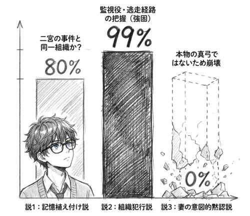 記憶書き換え仮説3選を第4話で再検証