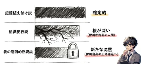 記憶書き換え仮説3選を第6話で再検証