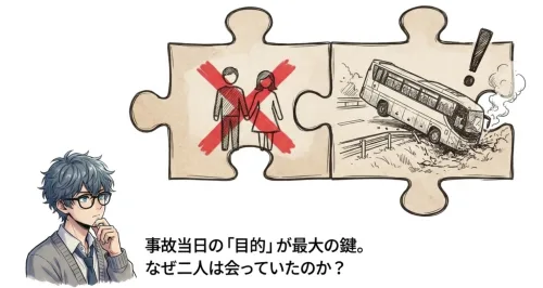 充がバスを降りた理由