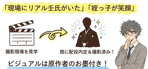 ビジュアルは原作者のお墨付き